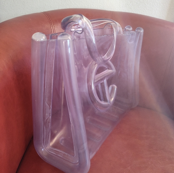 Telfar X Melissa Purple Tote - Picture 3 of 10